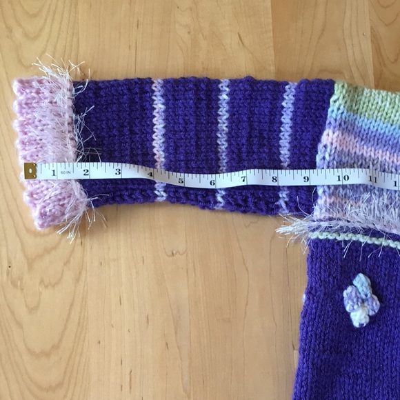 HANDKNIT By Marlis Erikson Toddler Cardigan Sweater - Picture 17 of 17